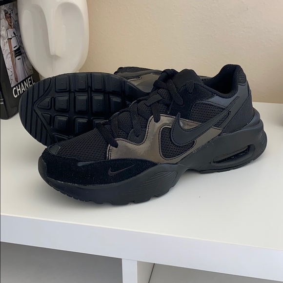 New Nike Air Max Fusion triple black shoes - Picture 7 of 8